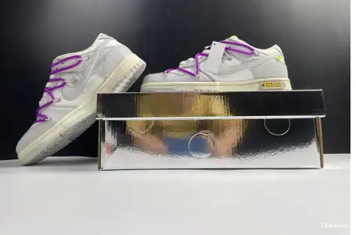 O-W Dunk Nike Low Lot 21 DM1602-100 0429